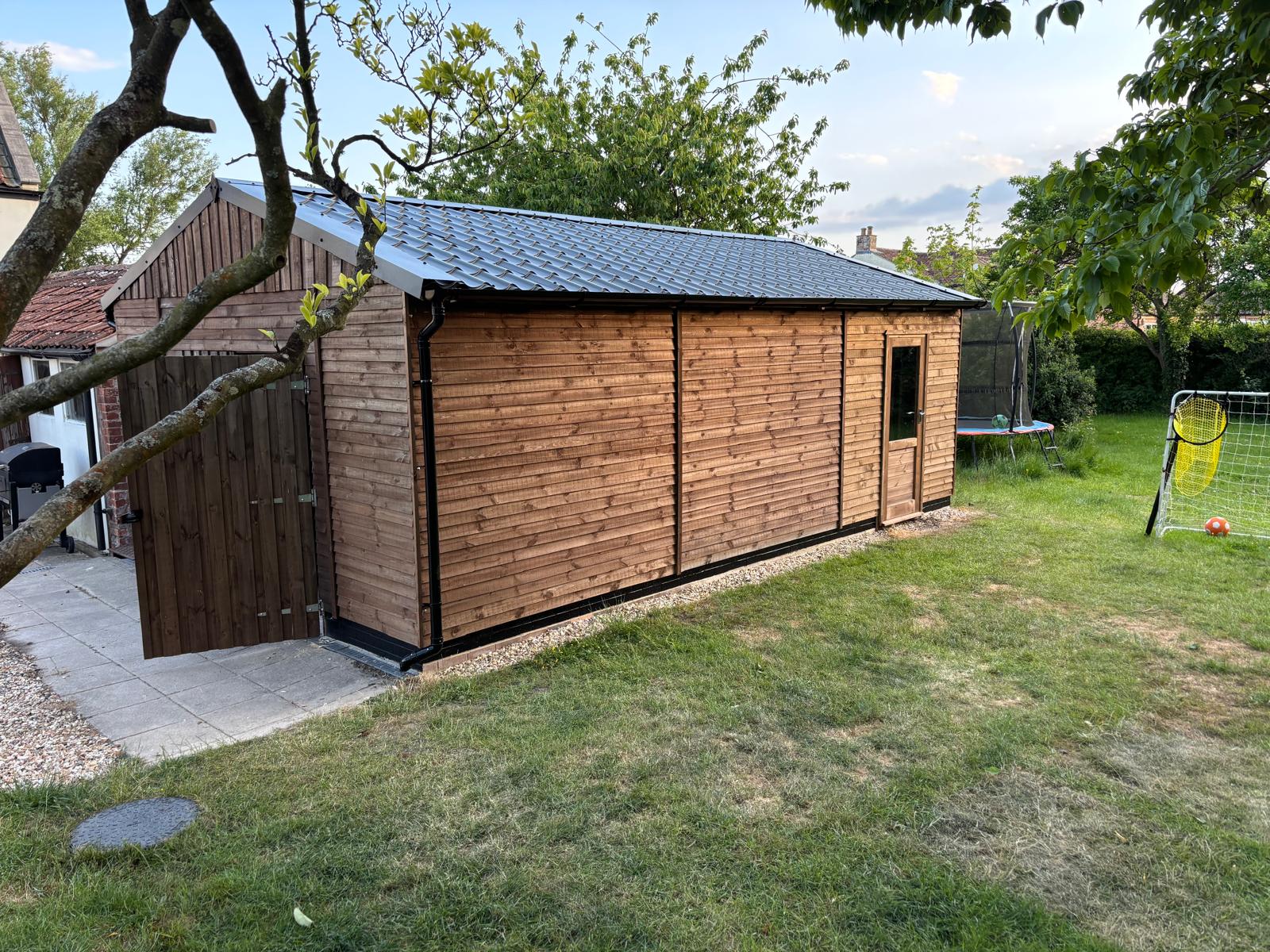 Timber building