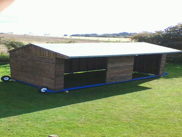 L17-1 mobile field shelter trailer unit