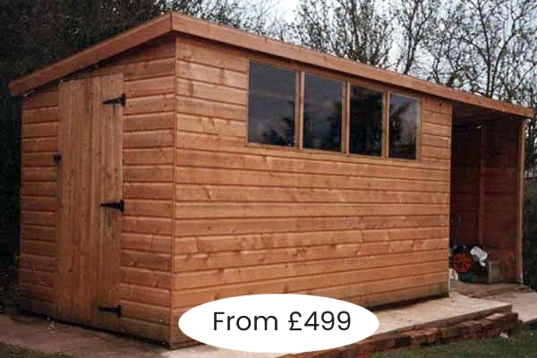 Single and double door sheds