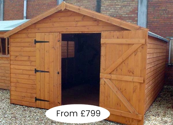 Timber shed